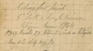 1766 Religious Census of Ireland